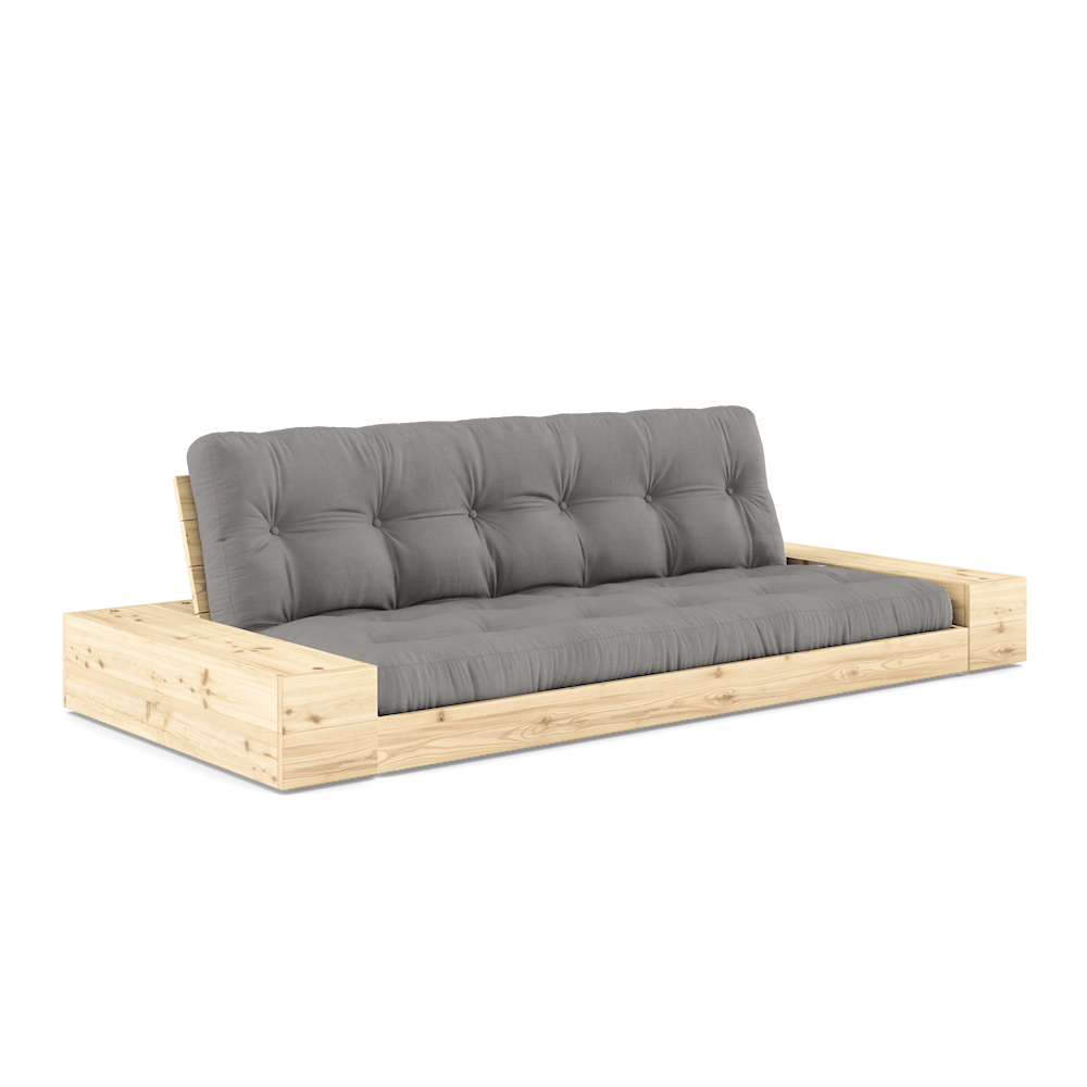 Karup Design Untergestell (Schlafsofa) Naturholz/Grau mit Seitenkästen – 1371017464