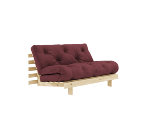 Karup Design Roots 140 (sove) sofa rå/burgunder Karup Design Roots 140 (sove) sofa rå/burgunder