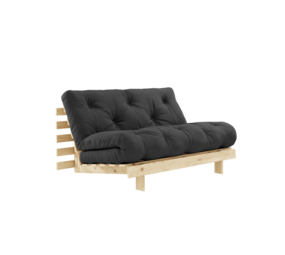 Karup Design Canapé Roots 140 (couchage) brut/gris foncé Karup Design Canapé Roots 140 (couchage) brut/gris foncé