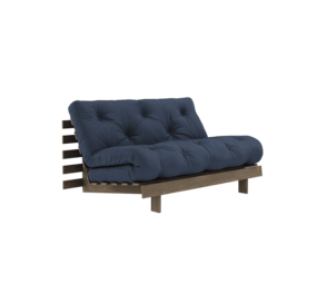Karup Design Roots 140 (sove) sofa johannesbrød brun/marineblå Karup Design Roots 140 (sove) sofa johannesbrød brun/marineblå