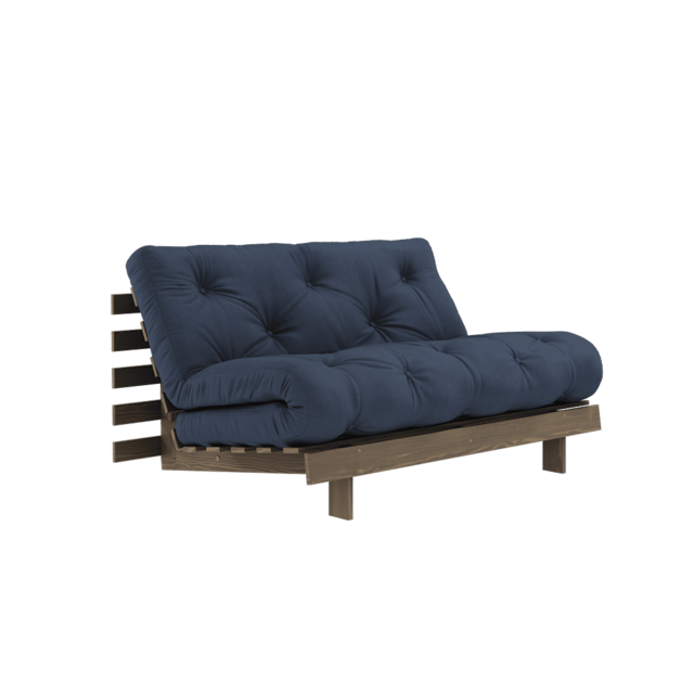 Karup Design Canapé Roots 140 (couchage) marron caroube/marine - 123106737140