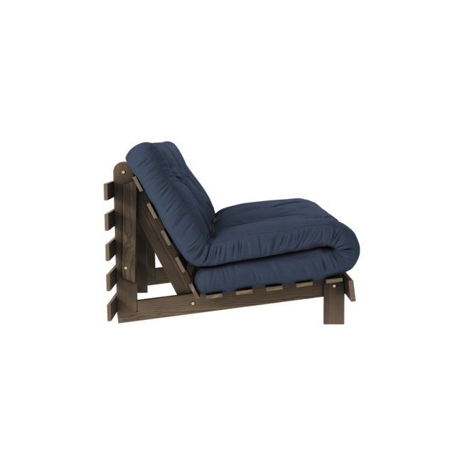 Karup Design Canapé Roots 140 (couchage) marron caroube/marine - 123106737140