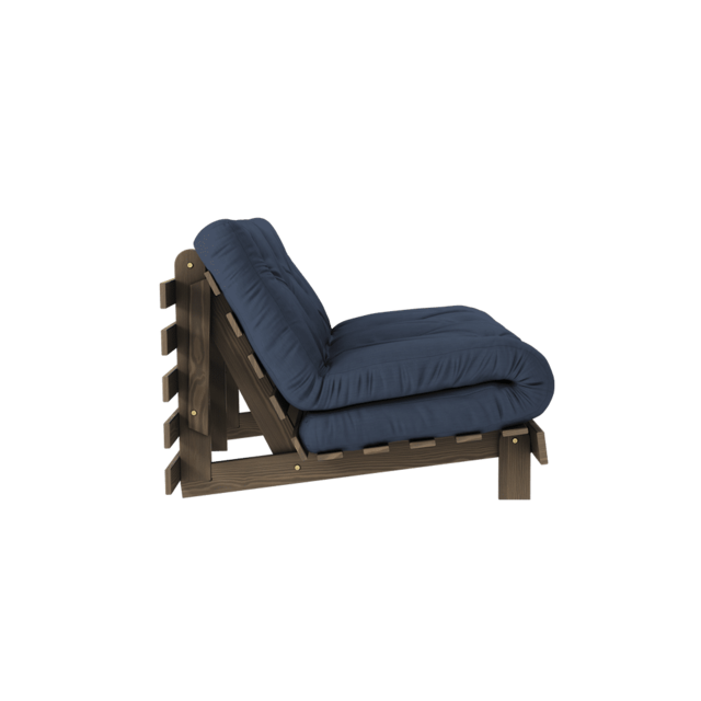 Karup Design Roots 140 (slaap)bank carob brown/navy - 123106737140