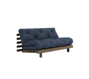 Karup Design Roots 160 (sove) sofa johannesbrød brun/marineblå Karup Design Roots 160 (sove) sofa johannesbrød brun/marineblå