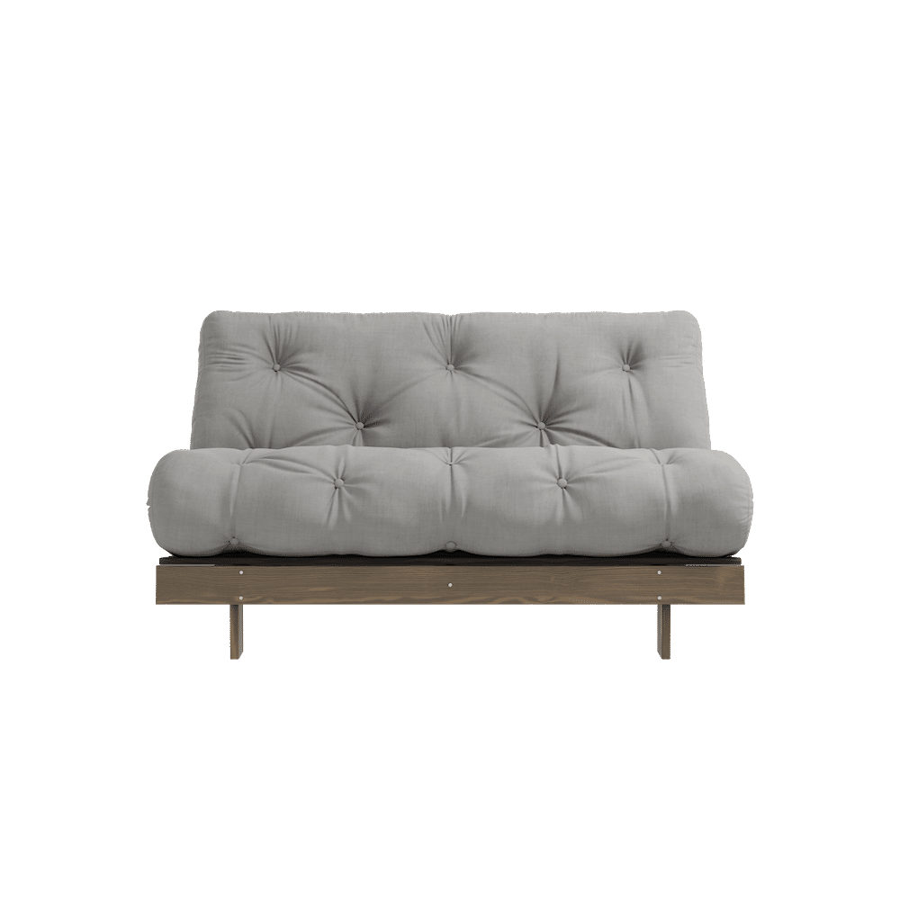 Karup Design Roots 140 (sofa)bed carob brown/grey - 123106746140 Karup Design Roots 140 (sofa)bed carob brown/grey - 123106746140