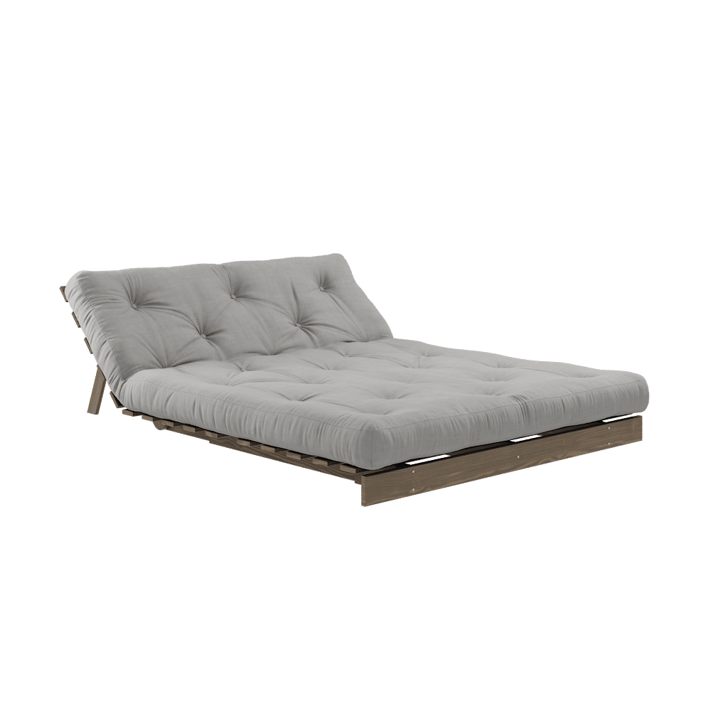 Karup Design Roots 140 (sofa)bed carob brown/grey - 123106746140 Karup Design Roots 140 (sofa)bed carob brown/grey - 123106746140
