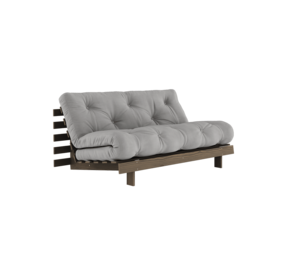 Karup Design Canapé Roots 160 (couchage) marron caroube/gris Karup Design Canapé Roots 160 (couchage) marron caroube/gris