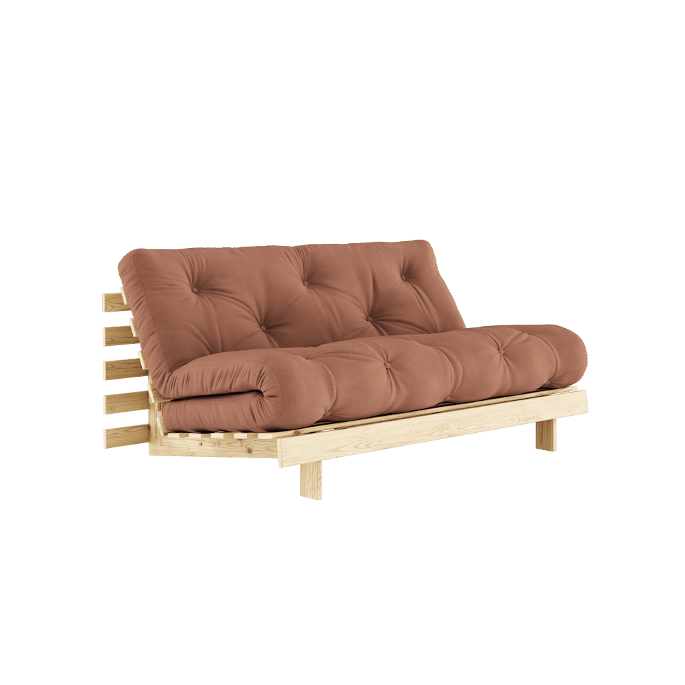 Karup Design Roots 160 (sove) sofa rå/lerbrun - 123100759160 Karup Design Roots 160 (sove) sofa rå/lerbrun - 123100759160
