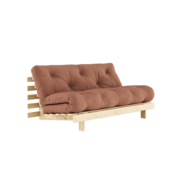 Karup Design Roots 160 (sove) sofa rå/lerbrun - 123100759160 Karup Design Roots 160 (sove) sofa rå/lerbrun - 123100759160