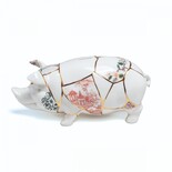 Seletti Kintsugi Piggy sparekasse - 09942 Seletti Kintsugi Piggy sparekasse - 09942
