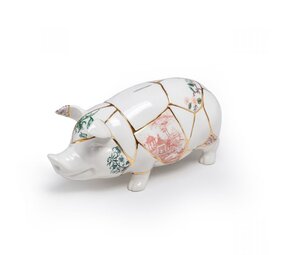 Seletti Kintsugi Piggy sparebøsse