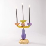 Seletti Vitamin eggplant candlestick - 15376