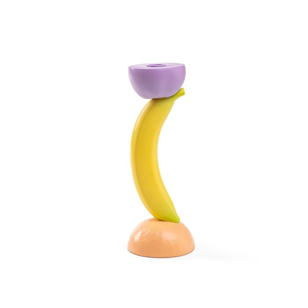 Seletti Seletti Vitamin banana kandelaar - 15373 Seletti Seletti Vitamin banana kandelaar - 15373