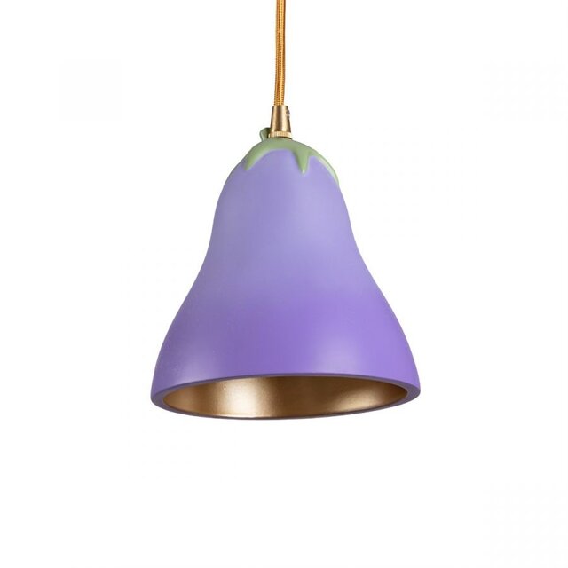 Seletti Vitamin aubergine pendant lamp - 15364