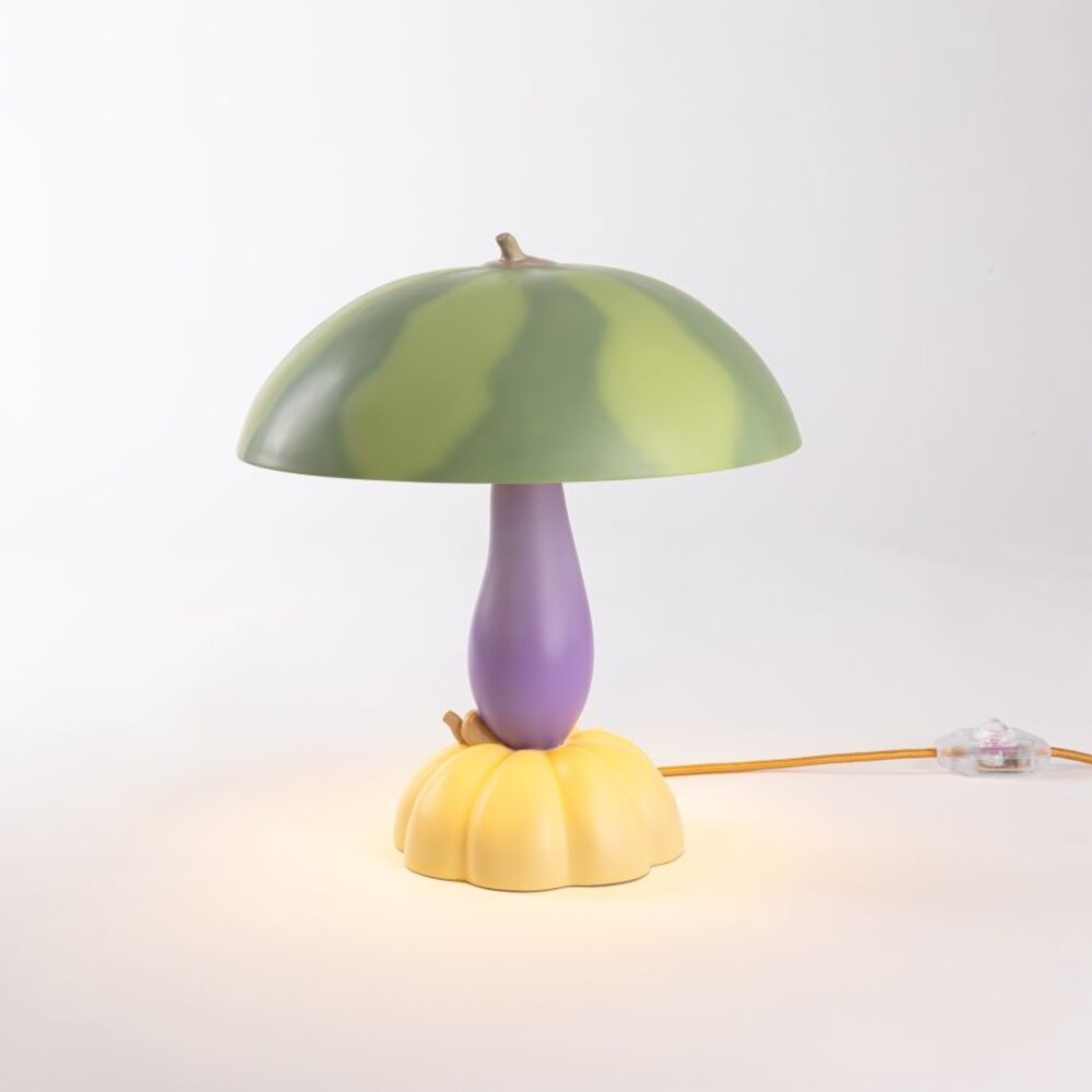 Seletti Lampe de table pastèque vitaminée - 15372 Seletti Lampe de table pastèque vitaminée - 15372