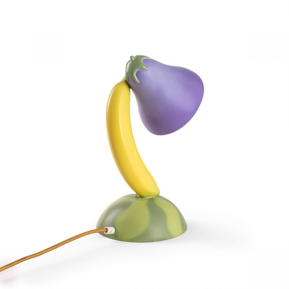 Seletti Vitamin aubergine bordlampe - 15370 Seletti Vitamin aubergine bordlampe - 15370