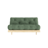 Karup Design Roots 160 (sov) soffa rå/olivgrön - 123100756160 Karup Design Roots 160 (sov) soffa rå/olivgrön - 123100756160