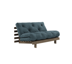 Karup Design Roots 140 (sove) sofa johannesbrød brun/benzinblå Karup Design Roots 140 (sove) sofa johannesbrød brun/benzinblå