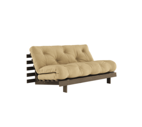 Karup Design Canapé Roots 160 (couchage) marron caroube/beige blé Karup Design Canapé Roots 160 (couchage) marron caroube/beige blé