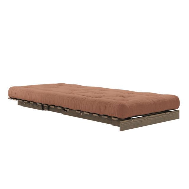 Karup Design Poltroncina Roots 90 (letto) marrone carruba/marrone argilla - 123106759090