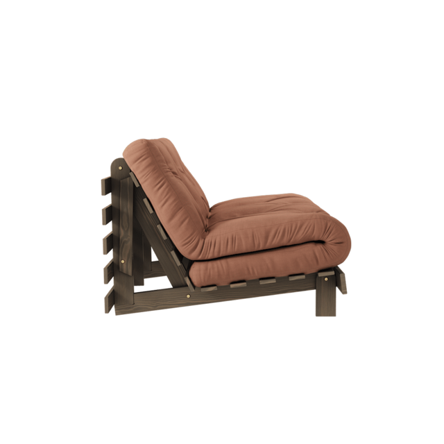 Karup Design Roots 140 (sleeping) sofa carob brown/clay brown - 123106759140