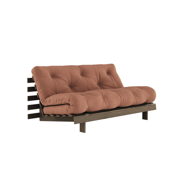 Karup Design Roots 160 (sleeping) sofa carob brown/clay brown - 123106759160