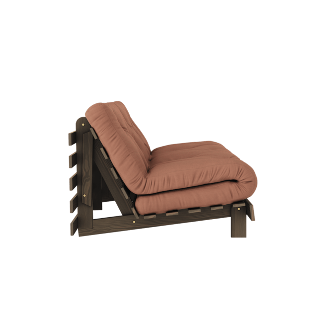 Karup Design Roots 160 (dormir) sofá marrón algarrobo/marrón arcilla - 123106759160