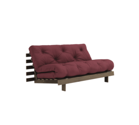 Karup Design Canapé Roots 160 (couchage) marron caroube/bordeaux Karup Design Canapé Roots 160 (couchage) marron caroube/bordeaux
