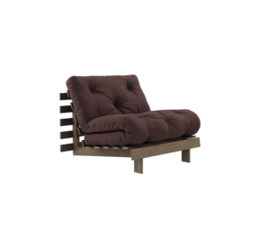 Karup Design Roots 90 (slaap)fauteuil carob brown/bruin Karup Design Roots 90 (slaap)fauteuil carob brown/bruin