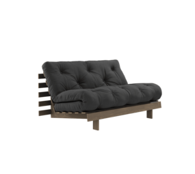 Karup Design Canapé Roots 140 (couchage) marron caroube/gris foncé Karup Design Canapé Roots 140 (couchage) marron caroube/gris foncé