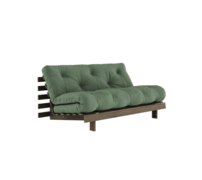 Karup Design Canapé Roots 160 (couchage) marron caroube/vert olive Karup Design Canapé Roots 160 (couchage) marron caroube/vert olive