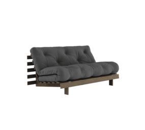 Karup Design Canapé Roots 160 (couchage) marron caroube/gris foncé Karup Design Canapé Roots 160 (couchage) marron caroube/gris foncé