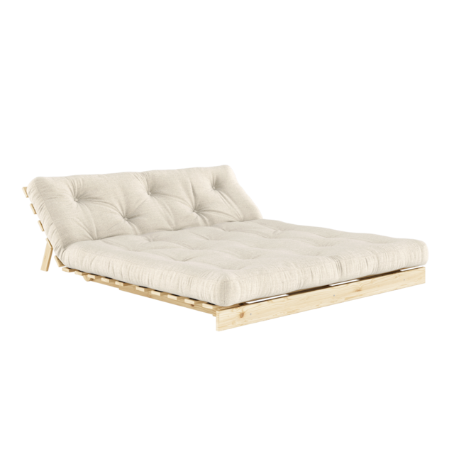 Karup Design Roots 160 (sove) sofa rå/linned - 123100914160
