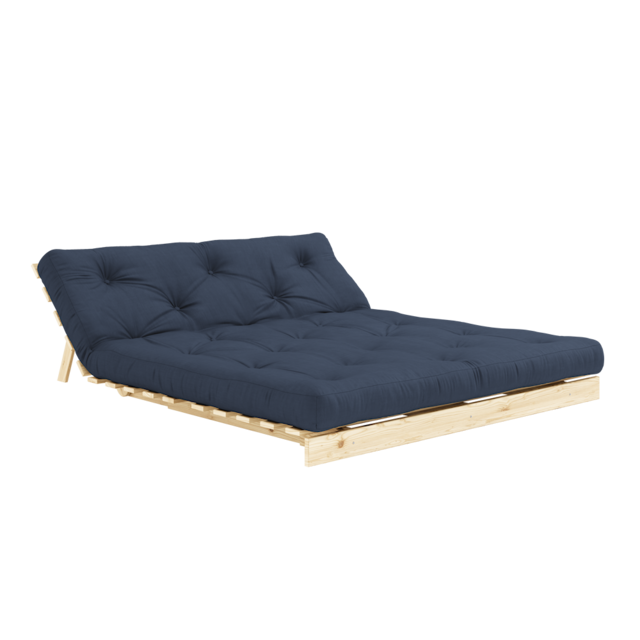 Karup Design Roots 160 (sleeping) sofa raw/navy - 123100737160