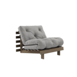 Karup Design Roots 90 (sleeping) armchair carob brown/grey - 123106746090 Karup Design Roots 90 (sleeping) armchair carob brown/grey - 123106746090
