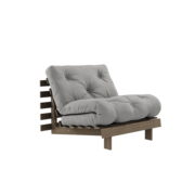 Karup Design Roots 90 (sleeping) armchair carob brown/grey - 123106746090 Karup Design Roots 90 (sleeping) armchair carob brown/grey - 123106746090