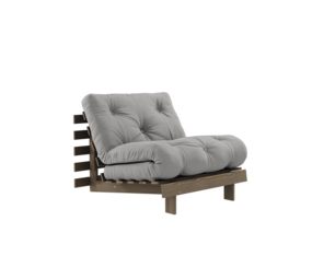 Karup Design Roots 90 (sovende) lænestol johannesbrød brun/grå Karup Design Roots 90 (sovende) lænestol johannesbrød brun/grå