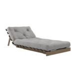 Karup Design Roots 90 (sleeping) armchair carob brown/grey - 123106746090 Karup Design Roots 90 (sleeping) armchair carob brown/grey - 123106746090