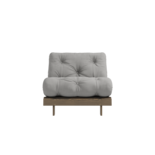 Karup Design Roots 90 (sleeping) armchair carob brown/grey - 123106746090 Karup Design Roots 90 (sleeping) armchair carob brown/grey - 123106746090