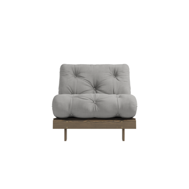 Karup Design Roots 90 (sleeping) armchair carob brown/grey - 123106746090 Karup Design Roots 90 (sleeping) armchair carob brown/grey - 123106746090