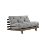 Karup Design Roots 140 (sofa)bed carob brown/grey - 123106746140 Karup Design Roots 140 (sofa)bed carob brown/grey - 123106746140