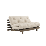 Karup Design Roots 140 (sov) soffa johannesbröd brun/beige - 123106747140 Karup Design Roots 140 (sov) soffa johannesbröd brun/beige - 123106747140