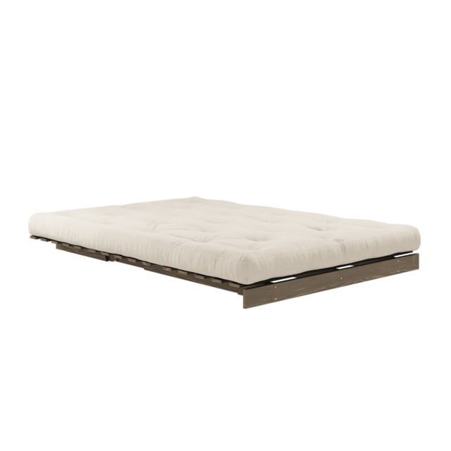 Karup Design Canapé Roots 140 (couchage) marron caroube/beige - 123106747140