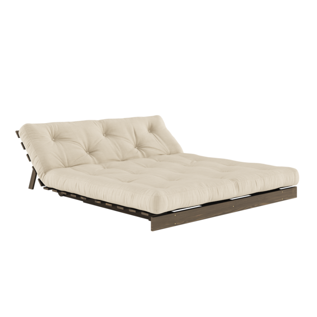 Karup Design Roots 160 (sofa)bed carob brown/beige - 123106747160
