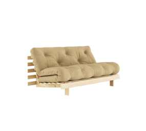 Karup Design Roots 160 (sov)soffa rå/vetebeige Karup Design Roots 160 (sov)soffa rå/vetebeige