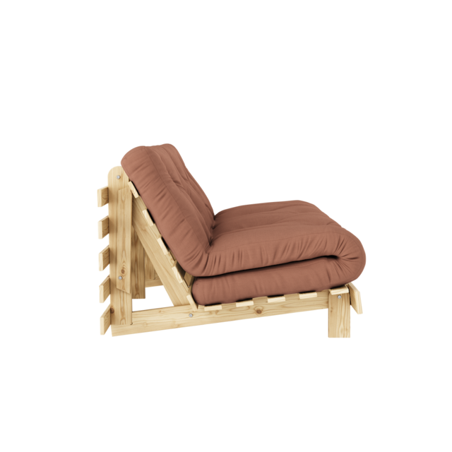 Karup Design Roots 160 (sove) sofa rå/lerbrun - 123100759160 Karup Design Roots 160 (sove) sofa rå/lerbrun - 123100759160