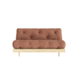 Karup Design Roots 160 (sove) sofa rå/lerbrun - 123100759160 Karup Design Roots 160 (sove) sofa rå/lerbrun - 123100759160