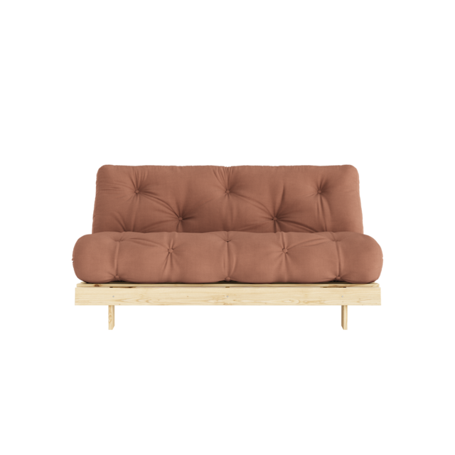 Karup Design Roots 160 (sove) sofa rå/lerbrun - 123100759160 Karup Design Roots 160 (sove) sofa rå/lerbrun - 123100759160