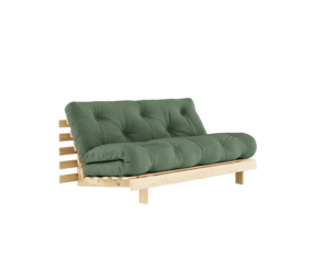 Karup Design Canapé Roots 160 (couchage) écru/vert olive Karup Design Canapé Roots 160 (couchage) écru/vert olive