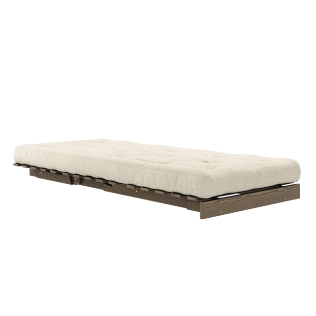 Karup Design Poltroncina Roots 90 (letto) marrone carruba/lino - 123106914090